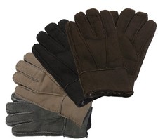 Handschuh in echtem Lammfell für Herren