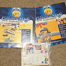 Walt Disney World Capture the Magic Disney Scrapbooking Kit lot