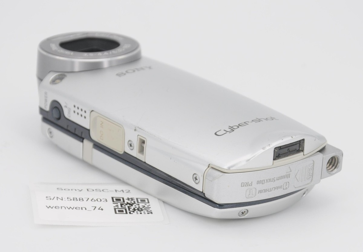 Sony Cyber-shot DSC-M2 5.1MP Digital Camera - Silver for sale