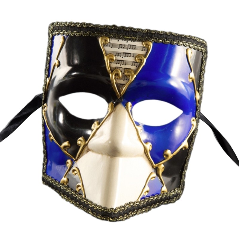 Elegant Venetian Carnivals Masquerade Mask Full Face Phantom Designs for Men image 6