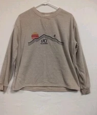 C&C California Size M Tan Sweatshirt