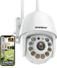 2K Security Camera Outdoor, Wireless Wifi IP Camera Home Security System 360  Vi