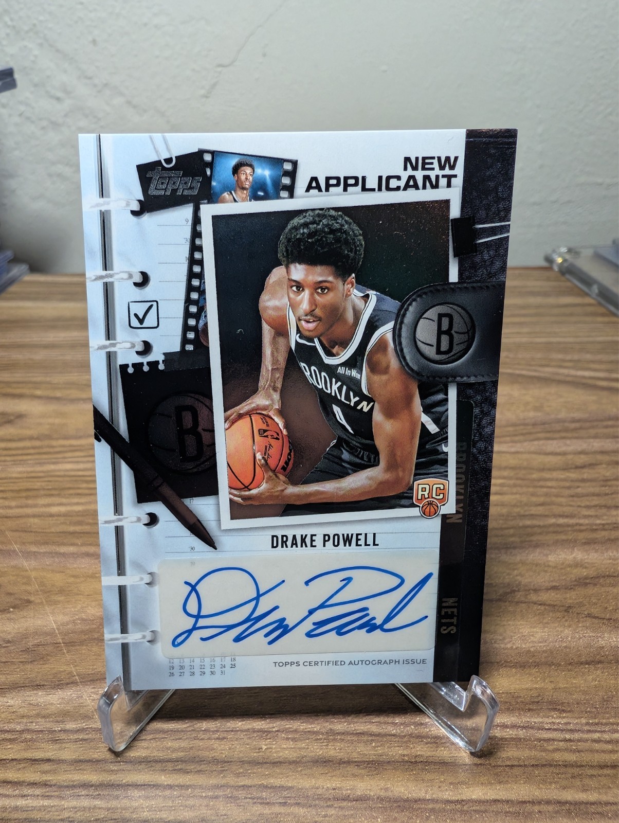 2025-26 Topps - New Applicants Autographs Drake Powell #NA-DP RC Auto