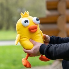 Ducky Momo Peluche Hecho a Mano Pato Peluche Pato Muñeca Pato Amarillo Juguetes