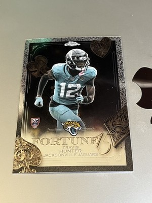 2025 Topps Chrome Fortune 15 Travis Hunter RC #F15-20