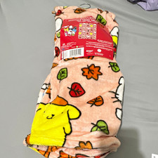 Hello Kitty and Friends Silk Touch Soft Throw Blanket 40 x 50 Pink