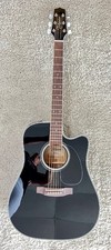 Takamine EF341DX 6 String Dreadnought Electric Acoustic Guitar with Case - MIJ