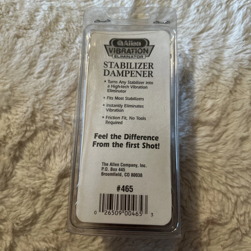 Allen Vibration Eliminator Stabilizer Dampener - Black #465 For Bow- New - Image 4 of 4