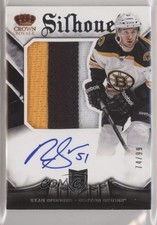 2013-14 Panini Crown Royale Rookie Silhouette 74/99 Ryan Spooner #145 Auto 07qr