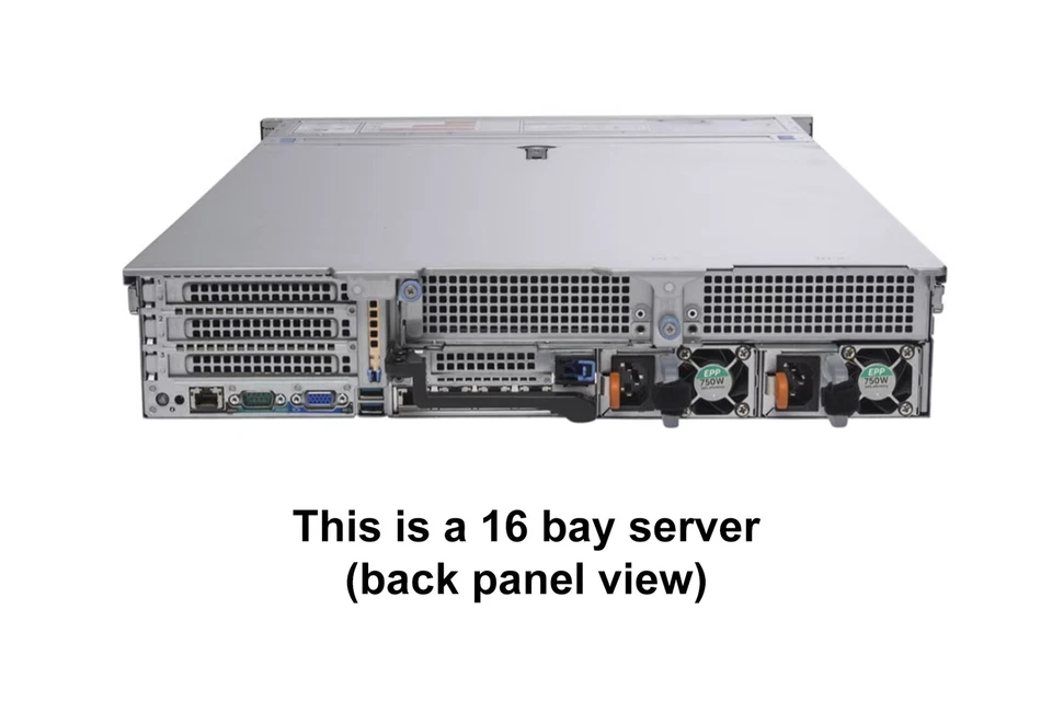 Dell PowerEdge R740 Server 2x Platinum 8168=48 Cores 256GB H730P 4xNEW 500GB SSD - Image 4 of 4