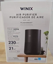 Winix A230 360° All-in-One 4-Stage True HEPA Air Purifier Black PlasmaWave Techn
