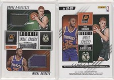 2018-19 Contenders Rookie Ticket Dual Swatches Donte DiVincenzo Mikal Bridges RC