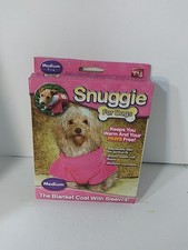 Snuggie For Dogs Medium The Blanket Coat With Sleeves Pink