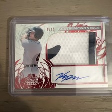 2024 Leaf Trinity Kevin McGonigle Rookie Patch Autograph #PA-KMG Red 7/15
