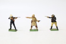 W. BRITAINS Mixed White Metal Figures x 3 - BOAR WAR