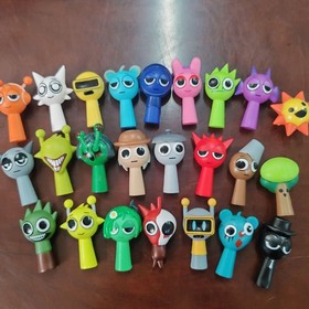 24pcs set Sprunki Model Toy Game Action Figures Toys Birthday Gift