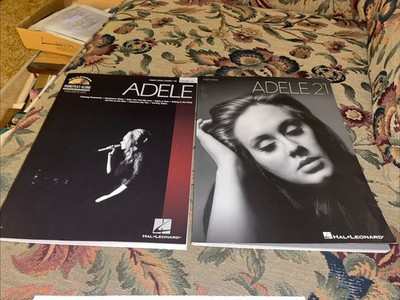 Lot Of (2) 21 by Adele (CD, 2011) & Adele Music Books