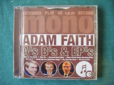 Adam Faith - A's, B's & EP's (2003) - CD - VG