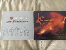 JAKE SHIMABUKURO - Lot of 2 SEALED cds - Nashville Sessions, Peace Love Ukulele