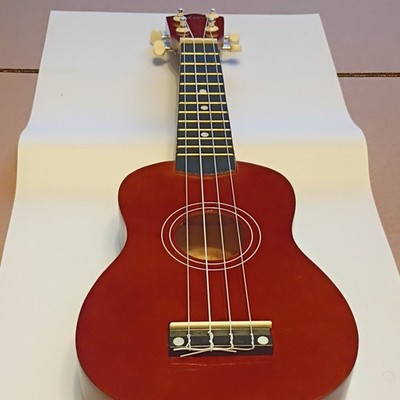 adm JU110N-BR  Ukulele red  Standard 21'' Right Handed  musician instrument