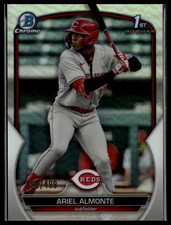 2023 Bowman #BCP-78 Ariel Almonte Chrome Prospects Refractors #/499