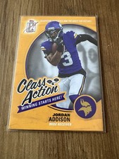 2025 Signature Series NFL - Jordan Addison Class Action #CA-21 Minnesota Vikings