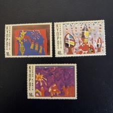 Cyprus Stamps 1977 Scott 497-99 MNH 