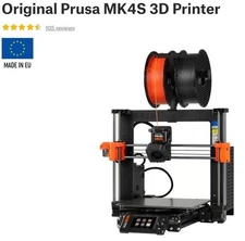 Original Prusa MK4S 3D Printer kit