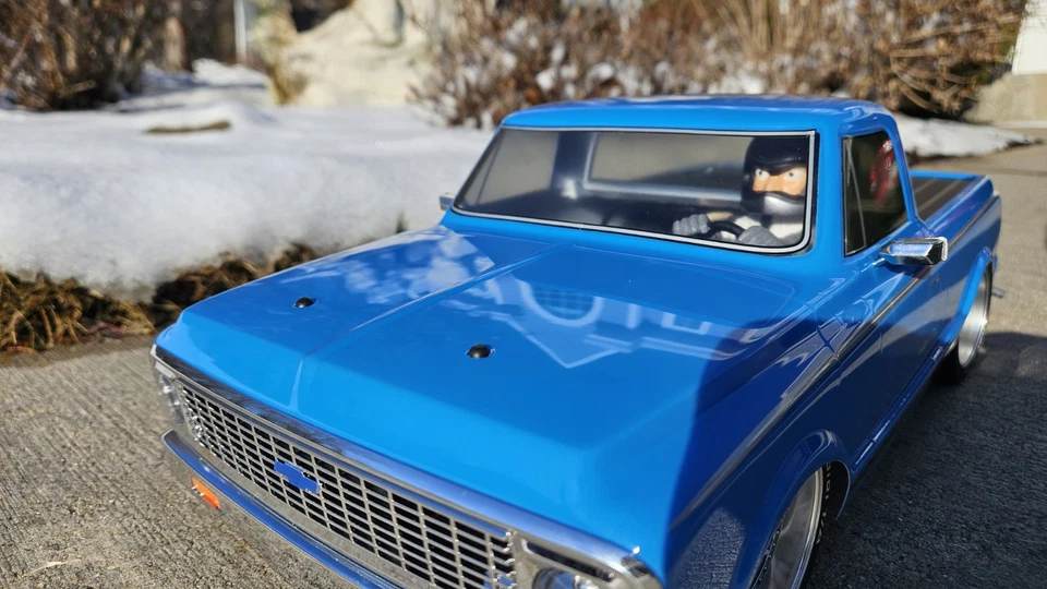 NEW! Custom RC Vaterra 1972 Chevy C10 Body Set VTR230059 for V100 4Tec - READ! - Image 4 of 4