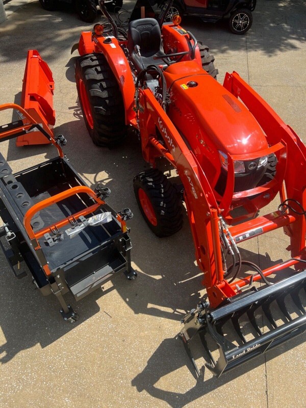 2022 Kubota L4701 HST Tractor with Attachments, Low hours