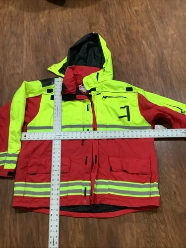 GAME 3555 Hi-Viz Class 2 Level 2 Rescue Jacket with Detachable Good image 2