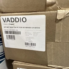 Vaddio 535-2000-296 Offset Drop-Down Mount for RoboSHOT & HD-Series PTZ Cameras