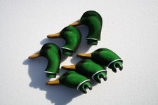 6-Decoy Replacement flocked heads, for 1-5/8" hole, Dakota X-treme and others?