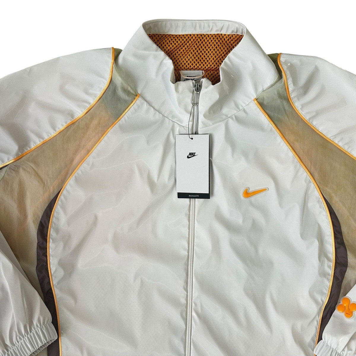 Nike Project F.R.O.G. Track Jacket Men's Size XL White Yellow