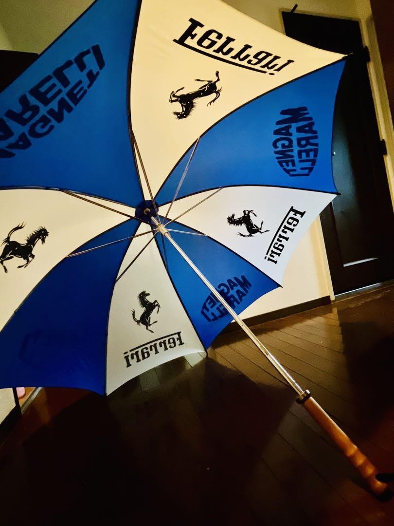 Ferrari × MAGNETTI MARELLIアンブレラ Ferrari × Magneti Marelli Golf Umbrella, Red, 130cm Diameter