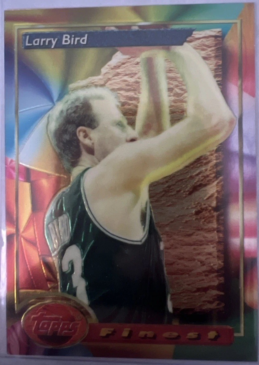 1993-94 Topps Finest - Larry Bird #2 Refractor