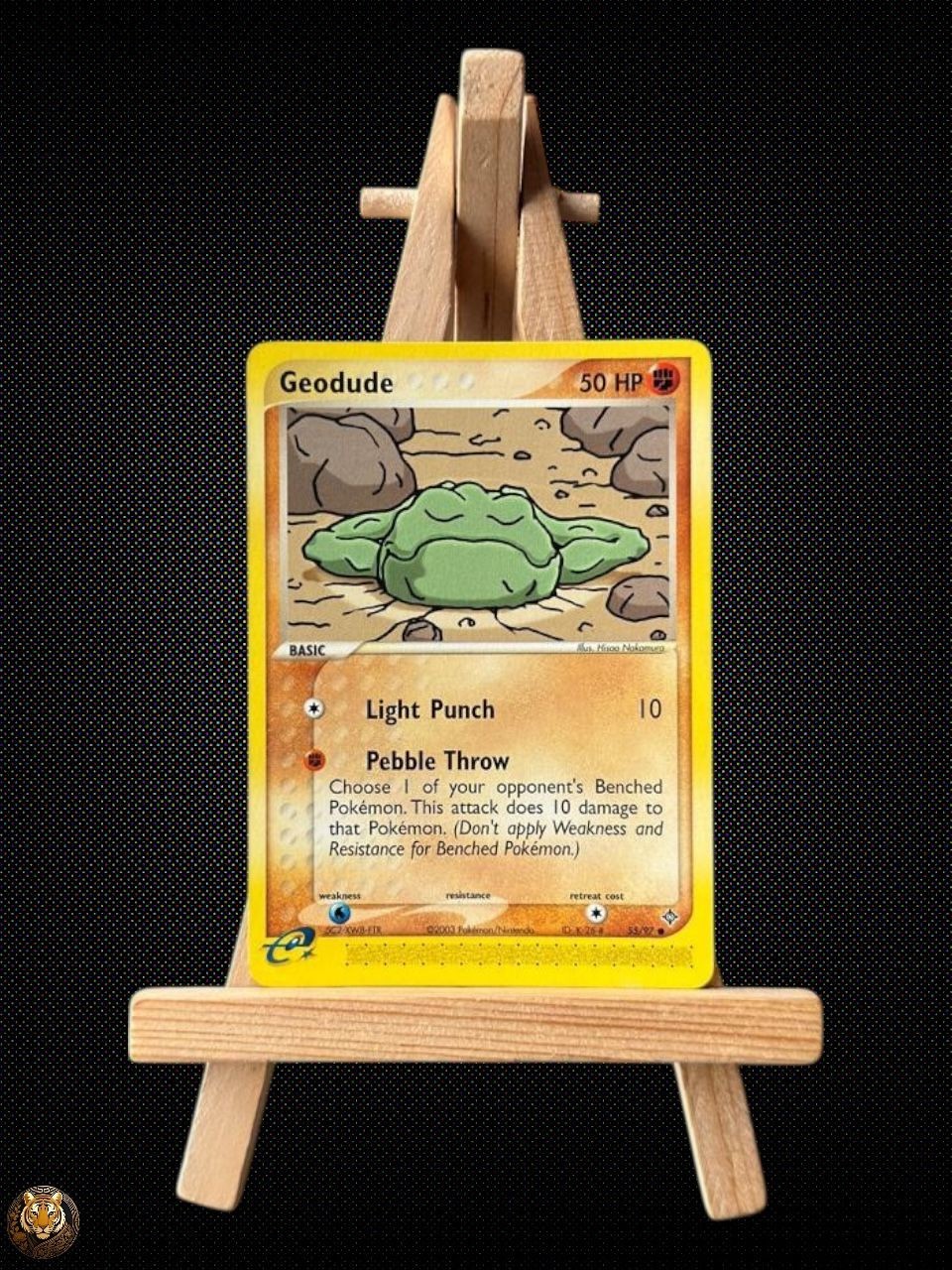 Pokemon EX Dragon GEODUDE 55/97 e-Series Nintendo TCG