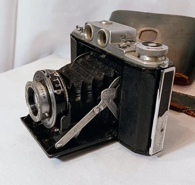 Vintage 6x6 Taisei Koki Welmy 75mm Klappkamera No 68508 mit Tasche! - Bild 1 von 4