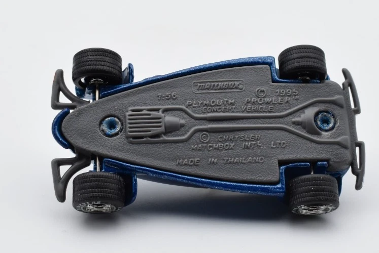 Matchbox Superfast Plymouth Prowler blue. Rubber tires. Premiere series - Image 3 of 3