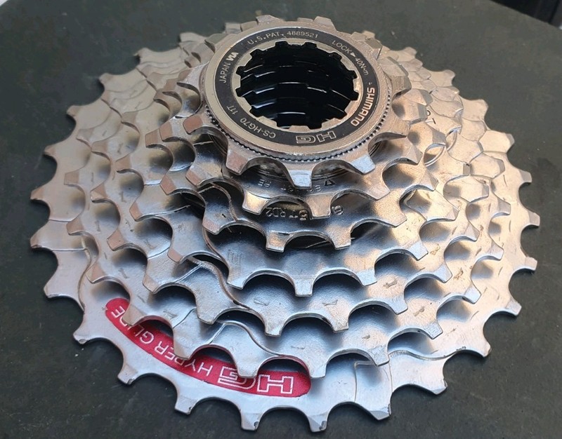 Shimano Deore LX Hyperglide Cassette CS-HG70 7speed 11-28T (1994) VvGC 