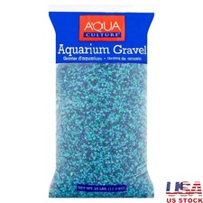 Caribbean Aquarium Gravel Decorative Substrate Fish Tank Healthy Habitat 25lb US