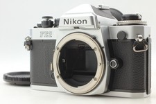 Near MINT Nikon FE2 Silver 35mm SLR Film Camera w/ 50mm f/1.8 TC-201 JAPAN