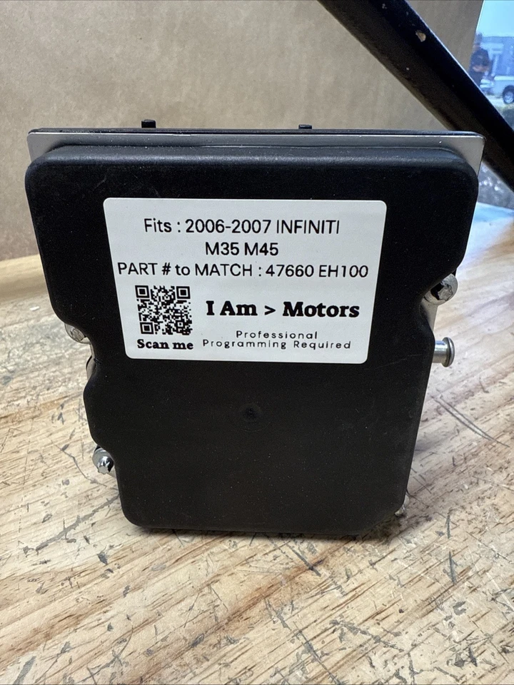 翻新 ABS 制动泵模块 2006 - 2007 INFINITI M35 M45 | 47660 EH100 — 第 3/4 张图片