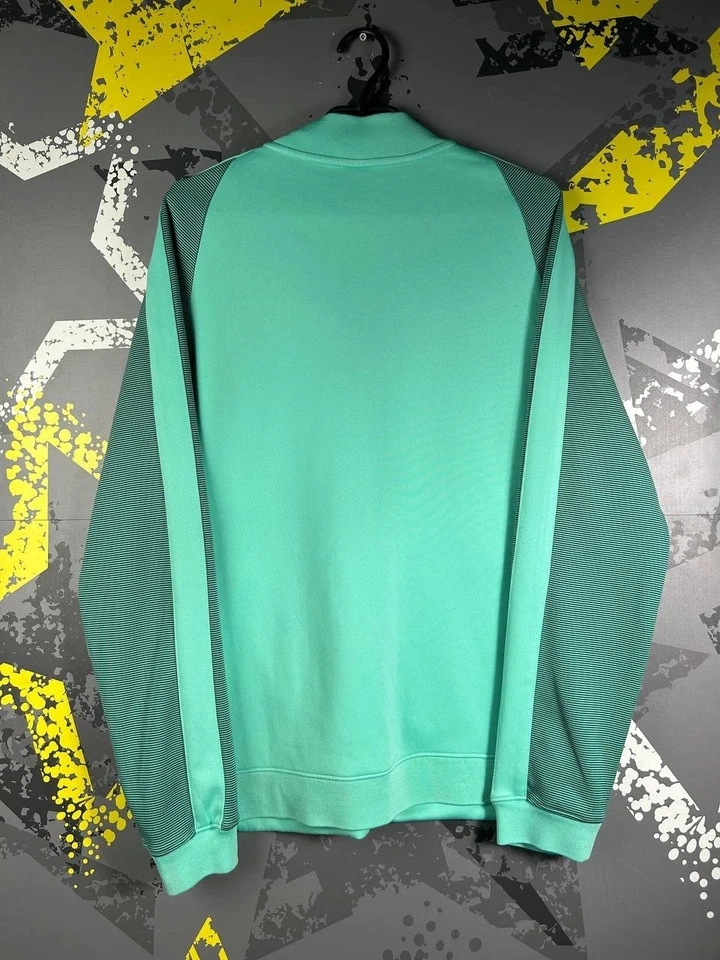 葡萄牙队训练足球足球夹克绿色耐克男式 XL 码 ig93 — 第 3/4 张图片