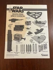Kenner Vintage 1977 Death Star Space Station Star Wars Action Instructions ONLY