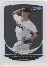 2013 Bowman Chrome Prospects Drew Steckenrider #BCP183 0f4