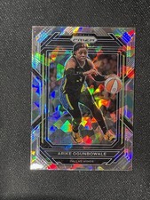 2023 Panini Prizm WNBA Arike Ogunbowale Wings Ice Prizm #95 Basketball Card