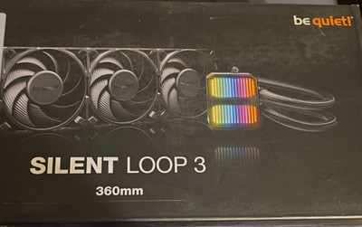6x120mm fans be quiet! Silent Loop 3 360mm AIO+Thermalright Display Screen