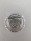 UFO Over Crop Circles 1 Ozt .999 Fine Silver Round