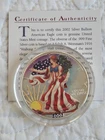 2022 Colorized American Eagle Dollar 1oz .999 Fine Silver Coin